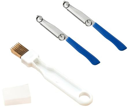 GUTERTOP 2 Stück Zaubermesser, Schnelles Schneidemesser mit Verstellbarer Feder, 3-In-1-Multifunktions Obstschälmesser mit 1 Shred Silk The Knife