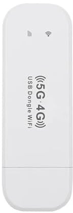 NJTHNTJR Portable Wireless Wifi Smart Router 4G LTE WiFi Router SIM Card Slot Compact Size High Speed Internet Connection WiFi Dongle 4G Card Router for Laptops UMPC MID Devices A