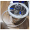 6 12 20 35 50 72 75 100 L Epoxy Resin Vacuum Chamber Kit, Large Vacuum Desiccator Cabinet for Cactus Juice Stabilizing Resin Vacuum Extraction, Vacuum Defoaming Barrel Degassing Chamber Kit(19Gal/72L)