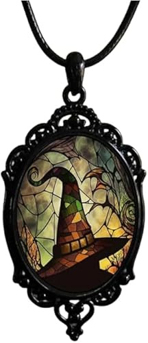 MAOSHYMS Gothic Halskette Damen,Halloween Halskette Vintage Gothic Halskette Vintage Halloween Accessoires für Halloween Karneval Maskerade