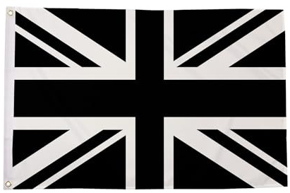 Retail Zone Union Jack schwarz Flagge