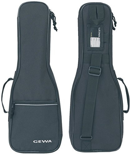 GEWA Ukulelen Gig Bag Classic schwarz Tasche für Tenor Ukulele gepolstert, reißfest, wassergeschützt