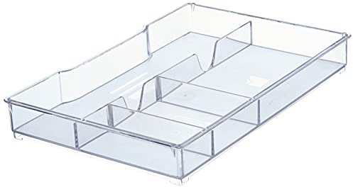 Leitz Schubladeneinsatz für Leitz Cube und WOW Schubladenboxen, Einsatz für Schubladen, Transparent, 52150002