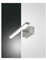 Fabas Luce NALA LED Wandleuchte, 6W, verchromt