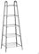 Optimal Products 5 Tier Chrome Kitchen Pan Stand Pot Saucepan Storage Organise Unit Rack Holder