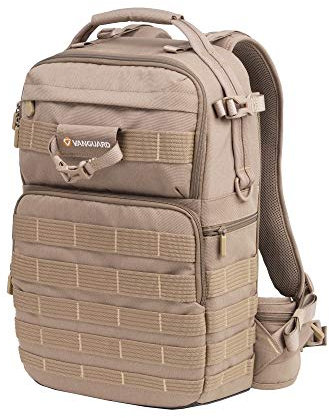 VANGUARD VEO Range T45M Backpack for DSLR/Mirrorless Camera, Tactical Style – Beige, VEO Range T45M BG