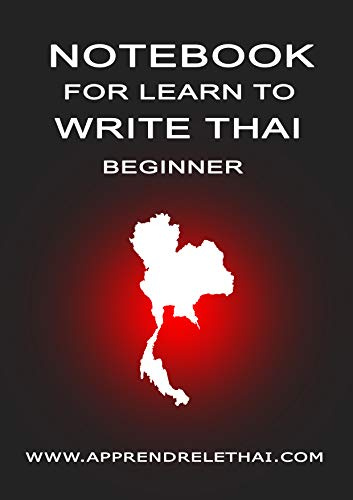 Notebook for Learn to Write Thai Beginner