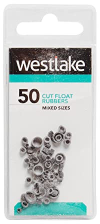 WESTLAKE Cut Float Rubbers Mixed, Natural, One Size