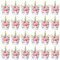 TAKUZA Einhorn Tortendeko, Einhorn Cupcake Toppers, Einhorn Geburtstagsdeko, Muffin Deko, Kuchen Deko,Cupcake Deko, Cupcake Wrappers für Geburtstagsfeier Hochzeiten Dessert Kuchen Dekorationen(24 Set)