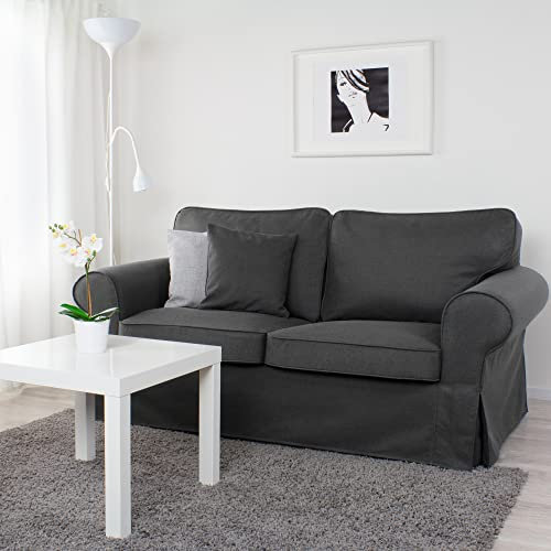 Bezug für EKTORP 2er-Sofa (Schlafsofa altes Modell) (Dark Gray A17)