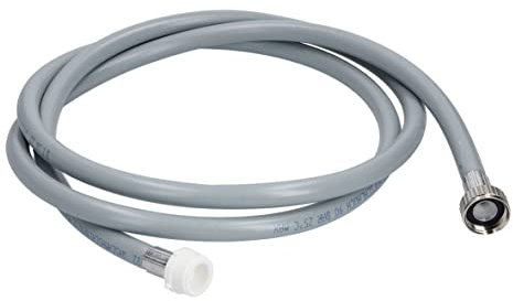 easyPART Kompatibel/Ersatz für EUROPART 10005990 Zulaufschlauch Verlängerungsschlauch Spülmaschine Geschirrspüler Waschmaschine Endstück gerade/gerade 1,5m Alternativ 25° Kaltwasser 3/4 wie Bosch