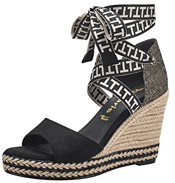 Tamaris Damen 1-1-28344-20 Sandale, Schwarz, 38 EU