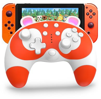 DYONDER Controlador inalámbrico para Switch/Lite/Oled, joystick de gamepad para PC con control de vibración y movimiento, captura de pantalla y botón de inicio