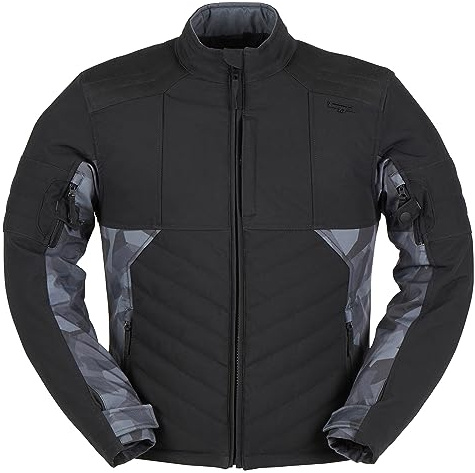 Furygan Men's ICETRACK JACKEN UND MÄNTEL, Schwarz-Camouflage, L