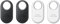 Samsung Galaxy SmartTag2 (4 Pezzi) Localizzatore Bluetooth con Modalità Smarrito, Design compatto, Batteria a lunga durata, Resistenza IP67, Black e White 2023