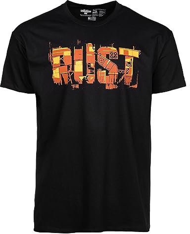 Call of Duty Unisex T-Shirt Rust Black Size M