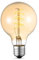 Home Sweet Home Edison Vintage E27 | LED-Filament-Leuchtmittel Globe | G80 Spiral LED-Lampe | Ambra | Dimmbar | 4W 280lm 2700K | warmweißes Licht | für E27-Fassungen