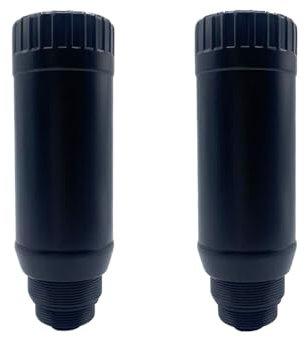 Poolzilla 2 Pack Skimmer Winterizing Plug - Above and In-Ground Pool, 9’’ Ice Guard for 1-½’’ and 2’’ Threaded Skimmers