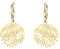 SOFIA MILANI - Damen Ohrringe 925 Silber - vergoldet/golden - Schneeflocken Ohrhänger - E2363