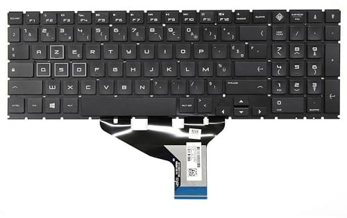 Clavier FRANÇAIS AZERTY pour HP OMEN 15-DC / 15-DC0000NF / 15-DC0002NF / 15-DC0022NF / 15-DC0024NF - 910300206930 910300193270