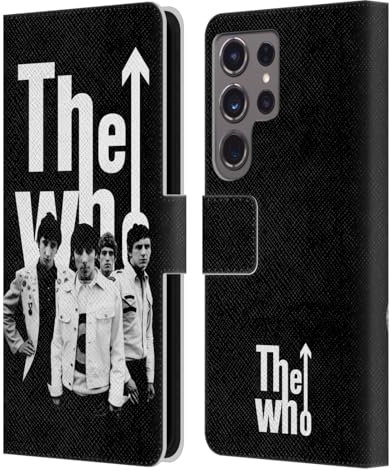 Head Case Designs Offizielle The Who 64 Elvis Kunst Band Kunst Leder Brieftaschen Handyhülle Hülle Huelle kompatibel mit Samsung Galaxy S24 Ultra 5G
