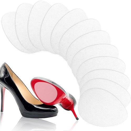 16 Stück Anti Rutsch Sohle Pads Selbstklebend Rutschfeste Schuh-pads High Heel Pads Rutschfeste Sohlen-Aufkleber Selbstklebende Sohle Schutz Sohlenprotektoren (Transparente)