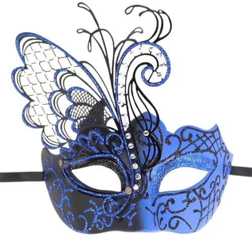 Septembre Offres de fête masculine et féminine pour carnaval, danses mascarade, débardeur en métal avec bustier intégré, bleu, taille unique