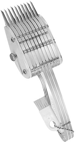 MOLUCKFU Couteau Coupe-calmars Portable Ustensile Cuisine Trancheur Rein à Lames Incisives Ergonomique Pour Usage Ménager Et Professionnel