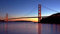 Golden Gate Bridge at Night 3D Puzzle 1000 Pieces, Wooden Assembled DIY Puzzle Assembly Toy for Children, Wooden Puzzle Wooden Gift75*50cm