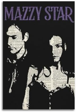 CJJXKBEP Mazzy StarHd Charakter-Poster, Star-Sänger, Sportler, Druck, Signatur, Leinwandgemälde, Ölgemälde, Poster, Wandkunst, Mosaikgemälde, Dekoration, Zuhause, Schlafzimmer, Büro, 30 x 45 cm,