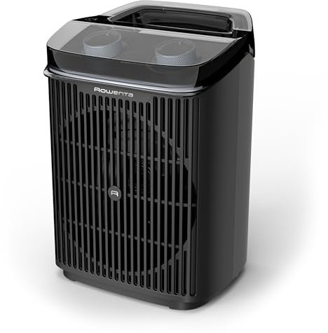 Rowenta Intense Comfort Aqua, Radiateur d'appoint pour salle de bains, Puissance de 2 400 W, Écoénergétique, Silencieux, SO6550F0