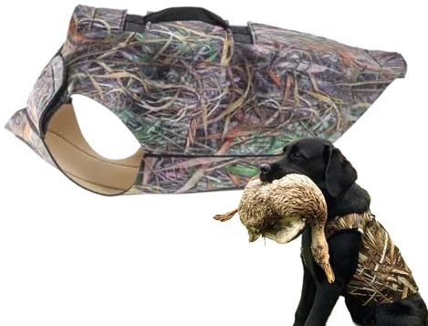 Jagd für Hunde – verstellbare Tarnung für Sicherheit, Training und Outdoor-Kleidung | Ideal für Jagd- und Outdoor-Hunde