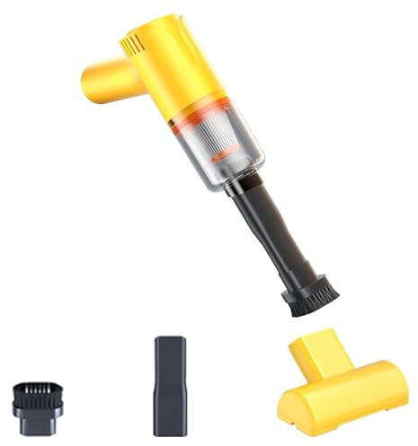 Kalttoy Handheld Vacuum USB Rechargeable Car Carpet Cleaner Light Weight Portable Trash Garbage Remover Cleaning Car Dry Wet Use Remover