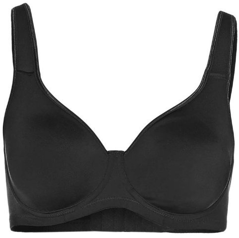 Sassa Women's Double Strapped Bra - Black - 42B