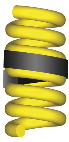 Streetwize Accessories Leisurewize - Coil/Spring Assistors, Fits Into Spring Gap 26-39mm - Towing Assistors (LWACC41)