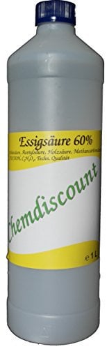 Chemdiscount 1Liter (ca. 1,07 kg) Essigsäure 60%