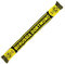 Borussia Dortmund Unisex Bvb-schal Borussia Fan Schal, Schwarz/gelb, 140cm x 17 cm