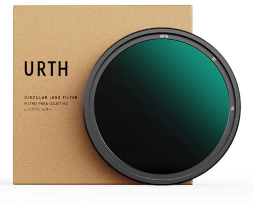 Urth 82 mm Variabler Graufilter ND2-400 (1-8.6 Stop) ND Filter