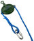 18mm Blue Polypropylene Gin Wheel Rope x 10 Metres Complete with Gin Wheel & Soft Eye Splice & Quick Link