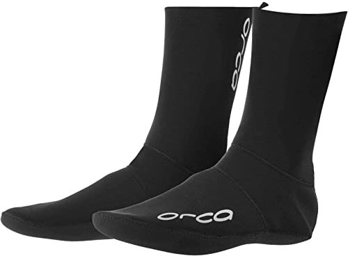 ORCA Neopren Schwimmsocken Unisex - schwarz Größe XL