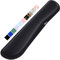 Gimars Handballenauflage Tastatur, Ergonomisches Tastatur mit Gelkissen Memory Foam Handauflage, Handgelenkauflage für Tippen Schmerzlinderung, Komfort für Büro, Gaming, Schwarz-1