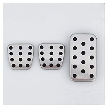 Auto-Bremspedal-Gas-Fußpedal-Abdeckungs-Auto-Pedal, für Honda Jade Civic Elysion Accord Odyssey (Size : MT),MT