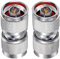 TUOLNK N Typ Koaxialstecker N Typ Stecker auf N Typ Stecker Koaxialstecker N Stecker Fass Adapter für WLAN Antennen Verlängerungskabel 2St