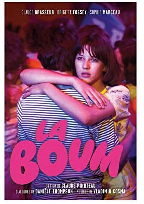GKEVER Foto Auf Leinwand Copertina del film classico degli anni '80 La Boum Dipinti retrò personalizzati per la camera da letto del soggiorno 30x50cm Senza Cornice