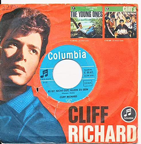 Es ist nicht gut, allein zu sein - Cliff Richard - FLC - Single 7 Vinyl 300/09