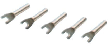 Chauvin Arnoux Satz von 5 Adapter Kabelschuhe / 4mm-Bananenbuchse