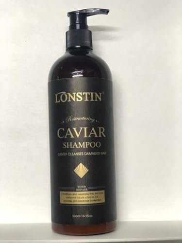 Generic lonstin Haarshampoo, Volumen Shampoo, Arganöl Shampoo, Ohne Sulfate - für Frauen und Männer, Fügen Sie Volumen Hinzu und verdicken, Haarpflegeshampoo für Feines, Dünnes, Glattes Haar, 500ml