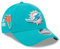 New Era Herren NFL 2024 NFL Draft 9FORTY Adjustable Hat, Miami Delphine, Aqua, Einheitsgröße