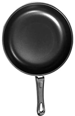 HPTHLY Hochwertige Bratpfanne aus Gusseisen für perfekte Steaks, Pfannkuchen und Eier – Antihaftbeschichtung – Unverzichtbares Küchenkochgeschirr – 25 cm