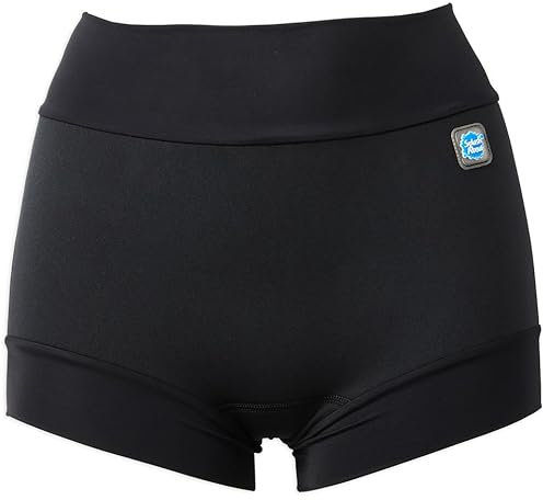 Splash About Short de Bain Unisexe pour Enfant, Noir, 8-10 Ans